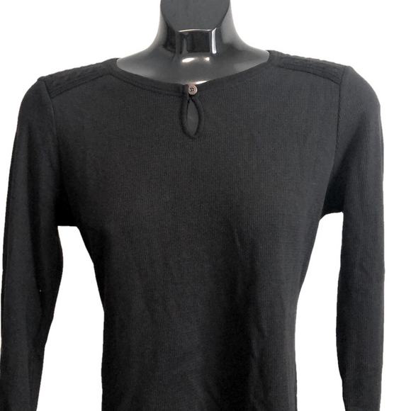 NWE Aventura Organic Black Lightweight Top, Size Large - Picture 5 of 14
